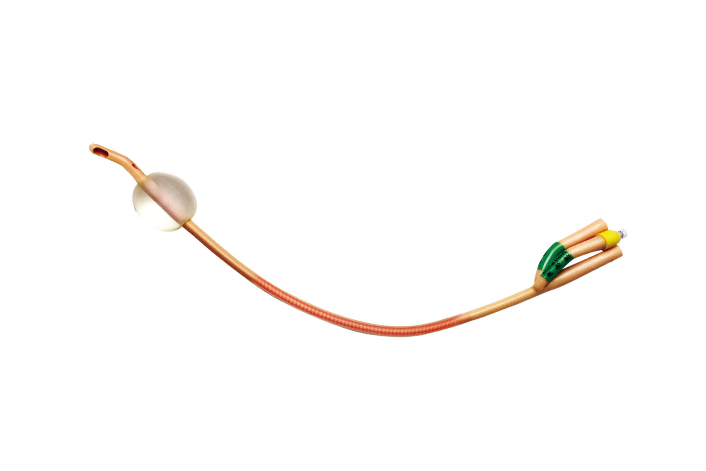 Latex Haematuria Foley catheter - 3 Way Reinforced Dufour - Plastic Valve