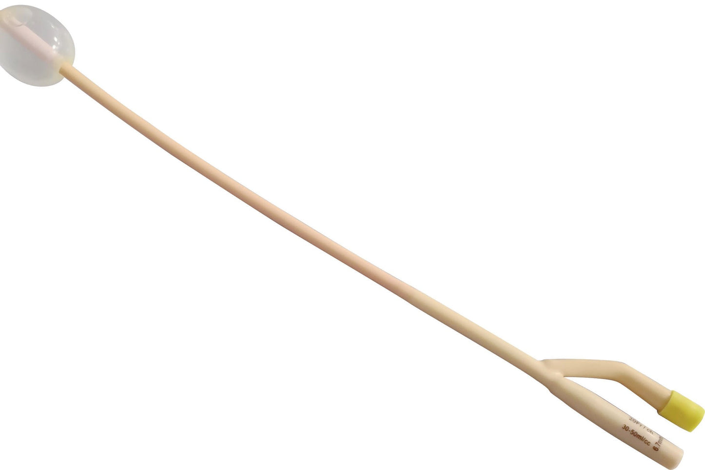 Latex Foley Catheter 2 Way Standard - Rubber Valve